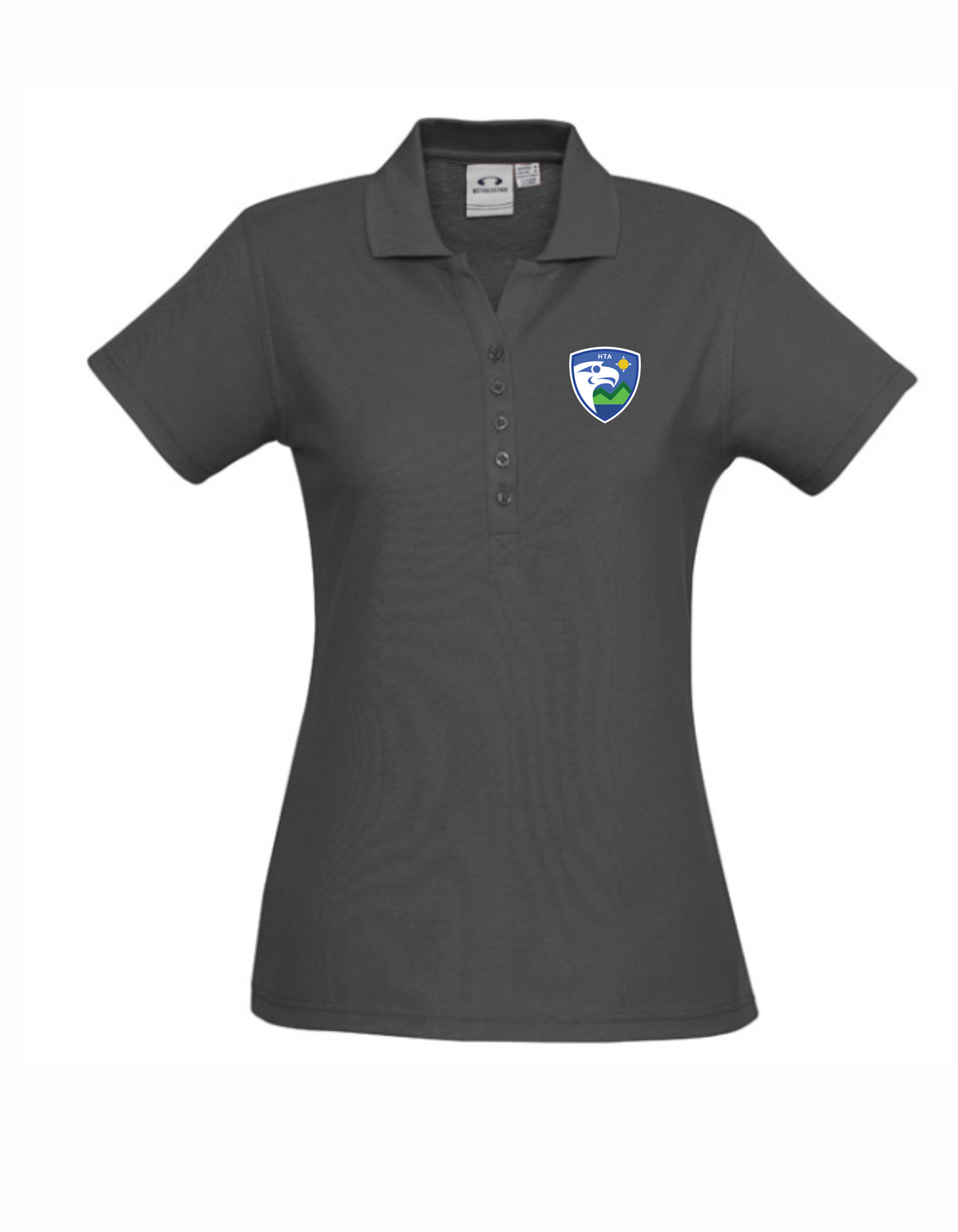 Hillside Ladies Charcoal Polo