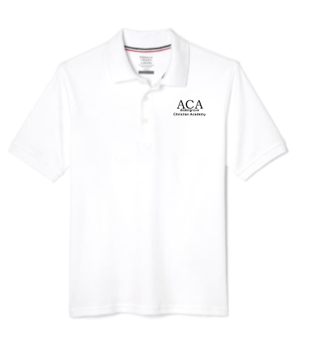 ACA White Polo