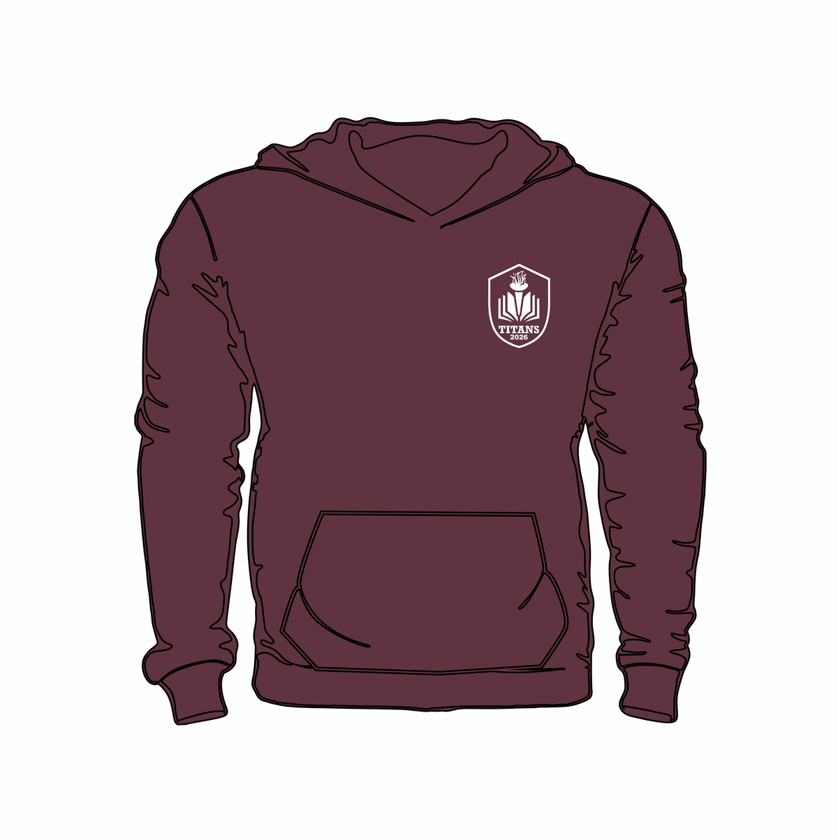 ATS Middle School Grad hoodie 2027