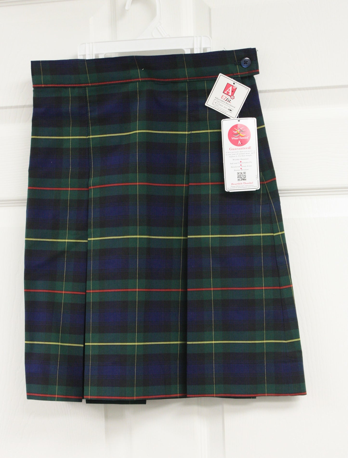 VCS Plaid Skirt