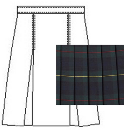 VCS Plaid Skirt