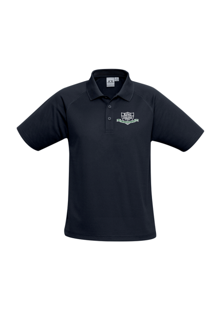 King Traditional Crested Poly-Polo